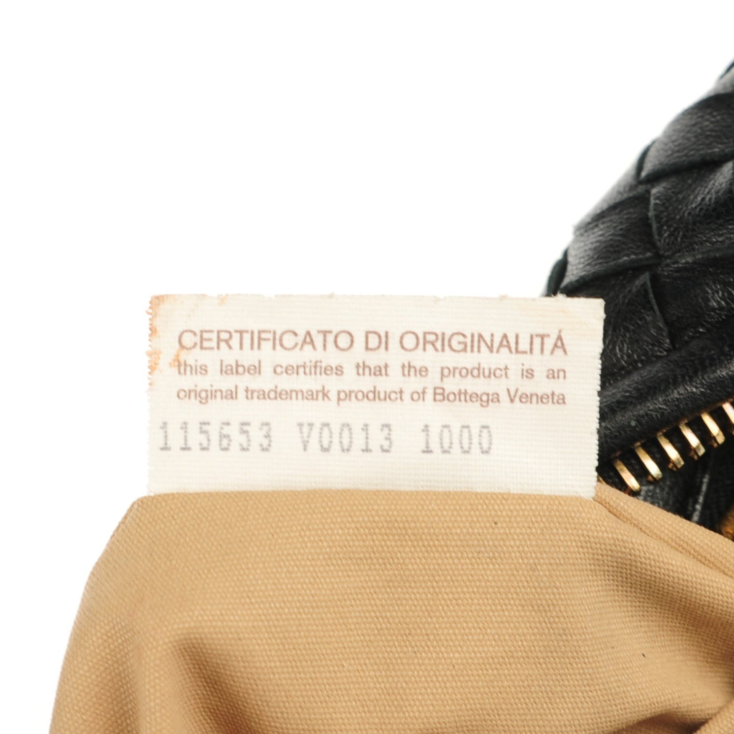 Nappa Intrecciato Medium Veneta Hobo Black
