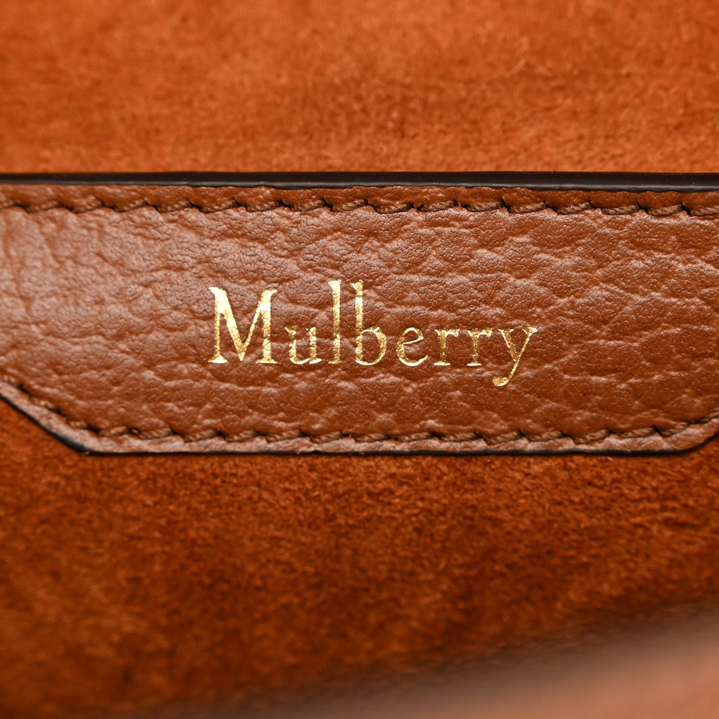 Small Classic Grain Calfskin Small Amberley Satchel Oak
