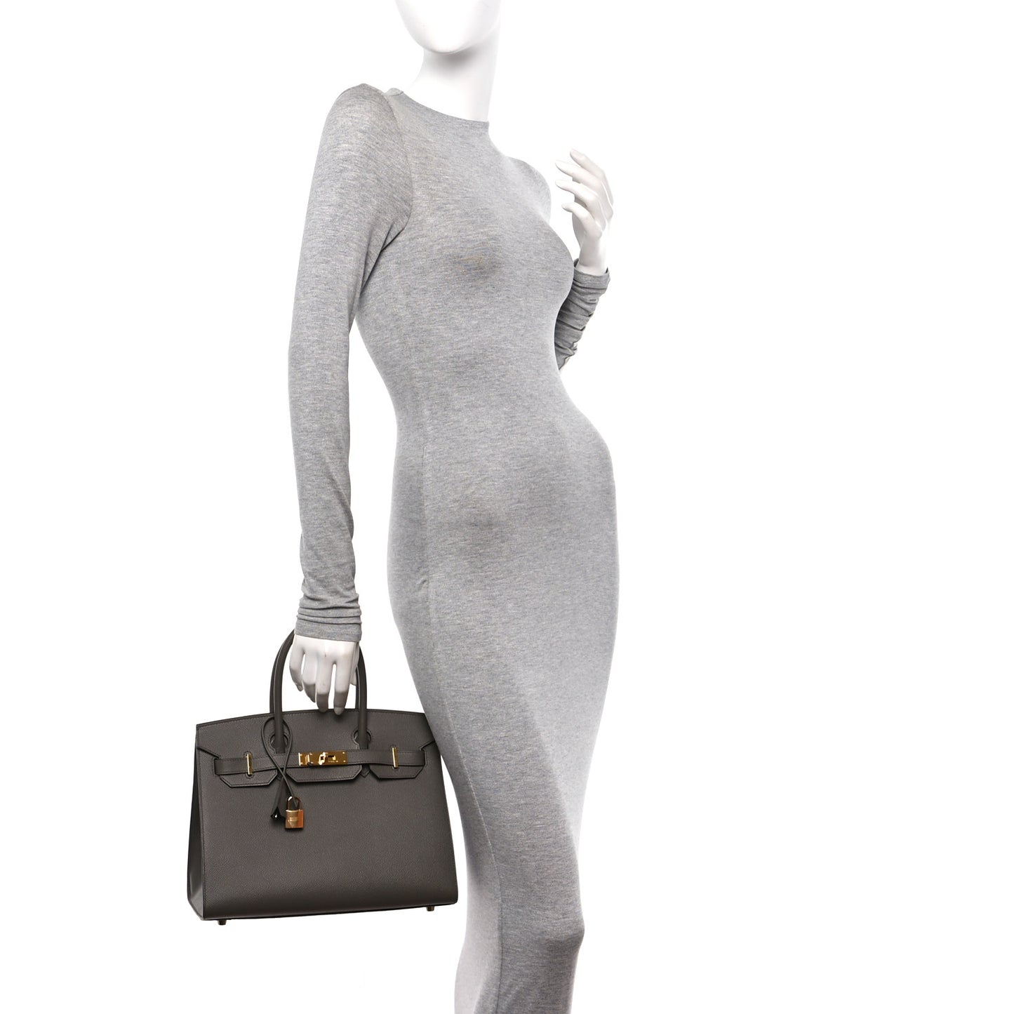 Epsom Birkin Sellier 30 Etain