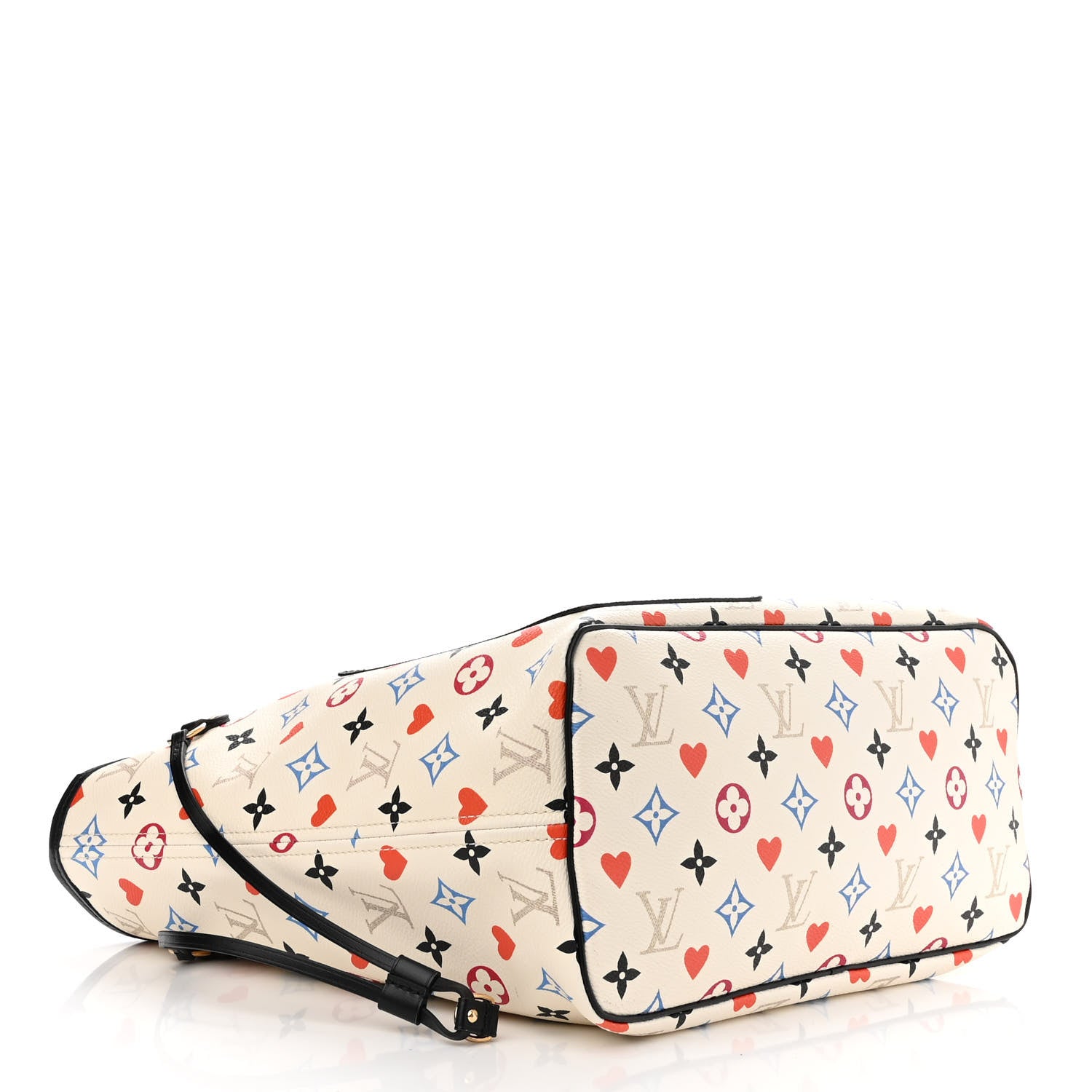 Louis Vuitton Game On Neverfull MM White 5 of 11