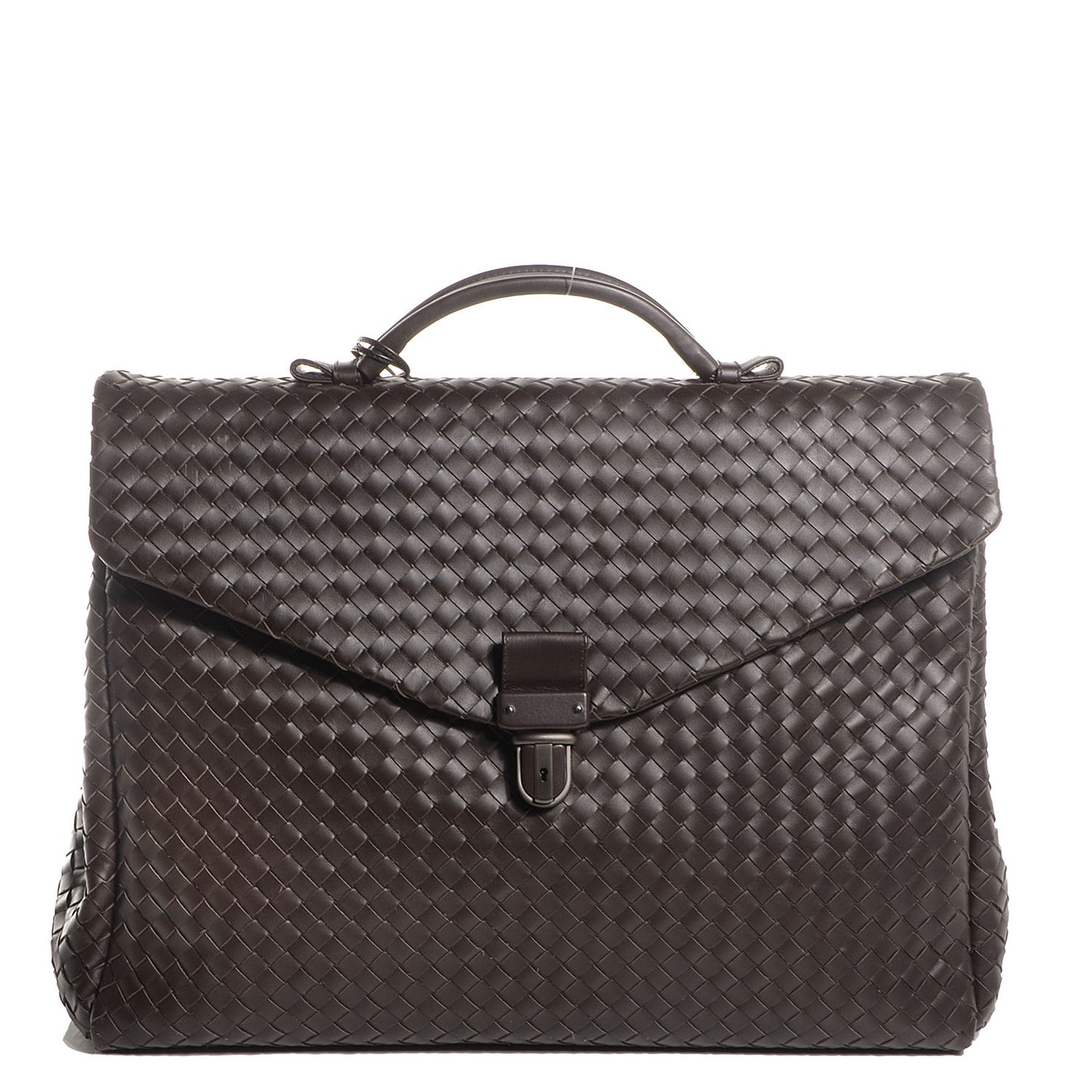Intrecciato VN Briefcase Ebano