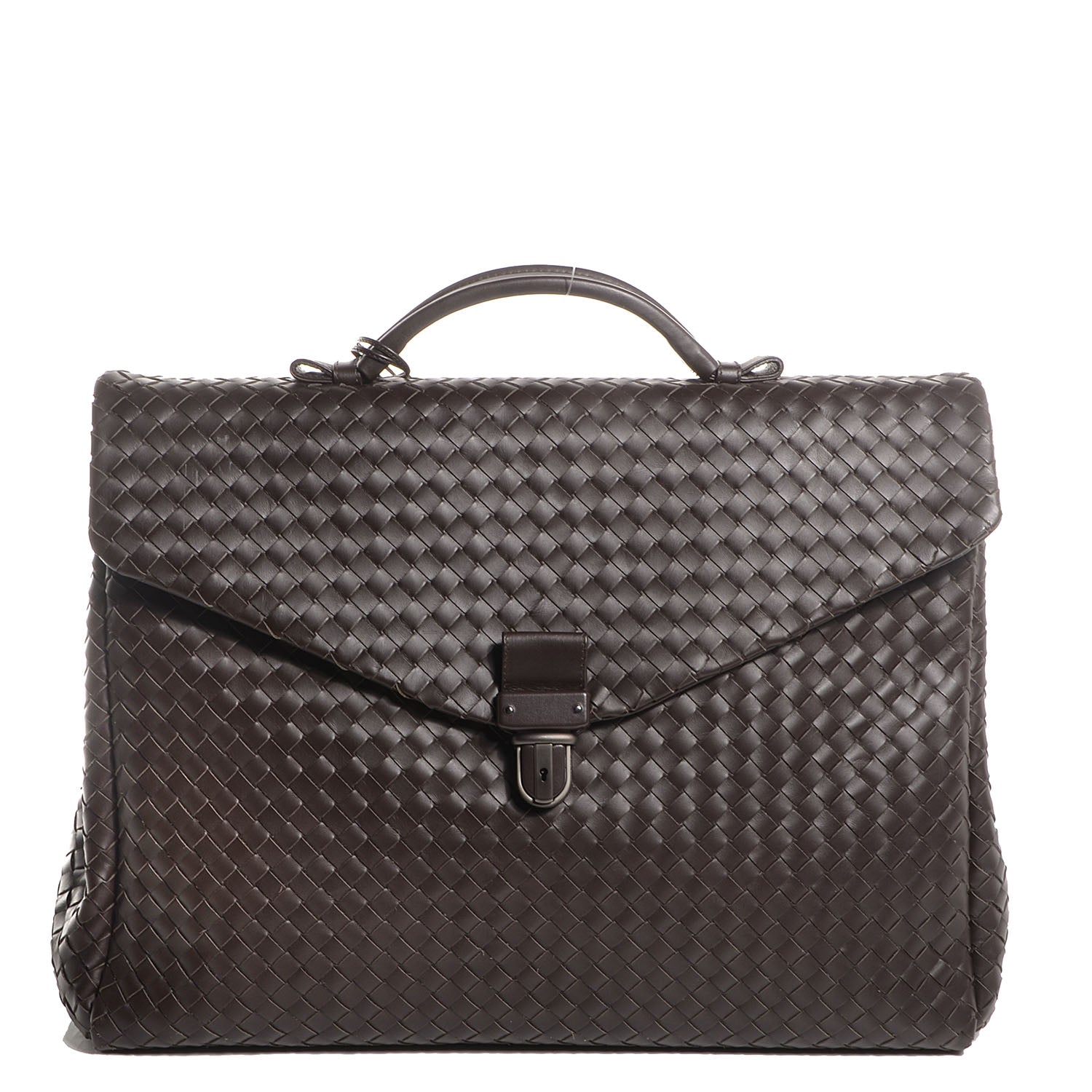 Bottega Veneta Intrecciato VN Briefcase Ebano 1 of 12