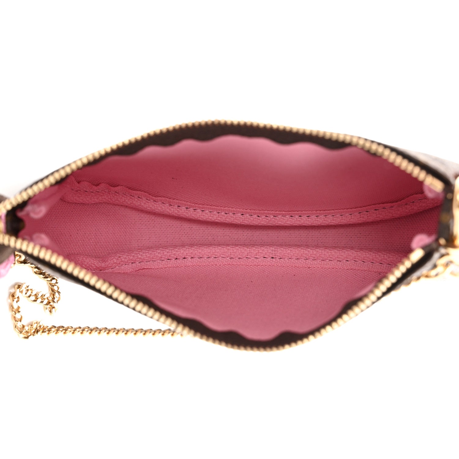 Louis Vuitton Monogram 2022 Christmas Animation Paris Mini Pochette Accessories Pink 5 of 8