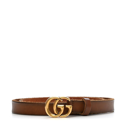 Gucci Faded Calfskin Double G 20mm Belt 75 30 Cuir 1 of 4