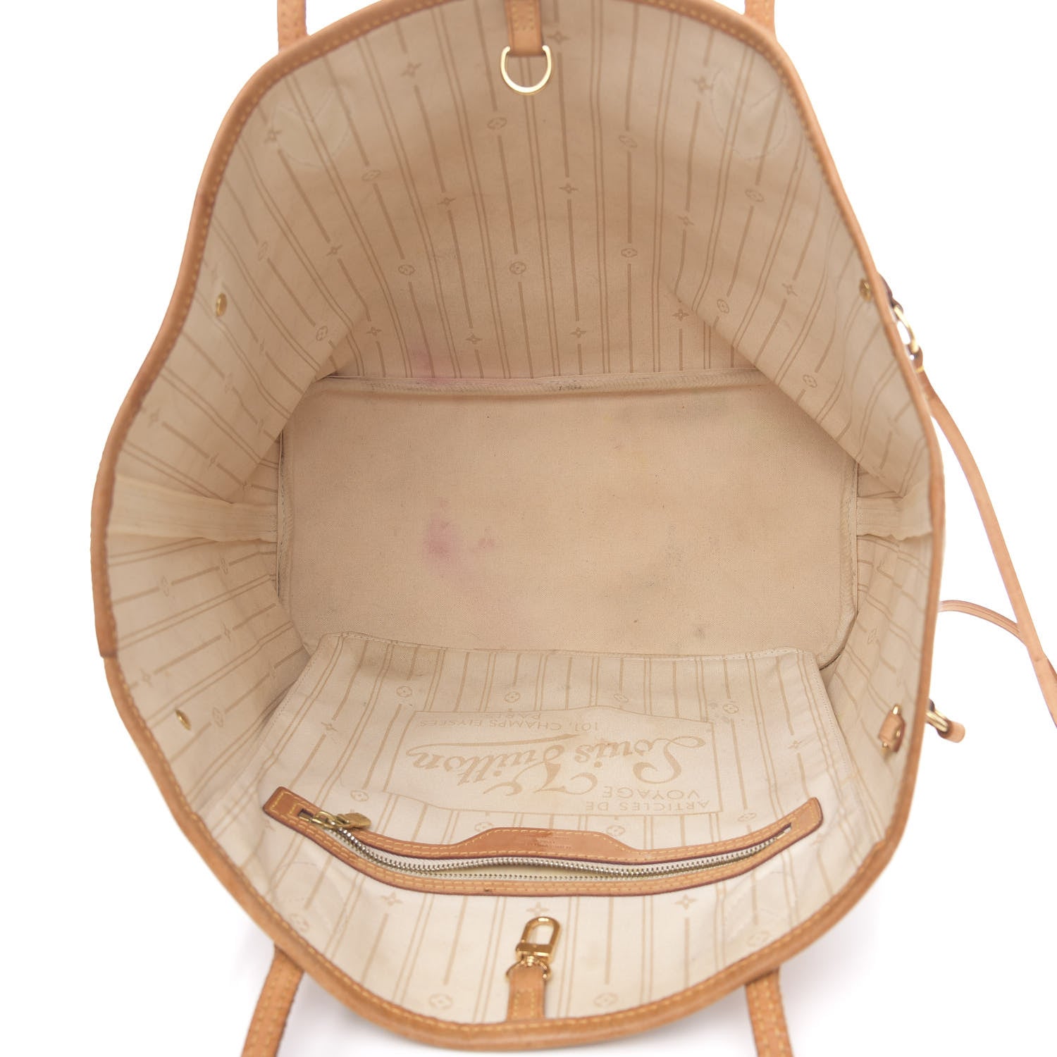 Louis Vuitton Damier Azur Neverfull MM 5 of 19