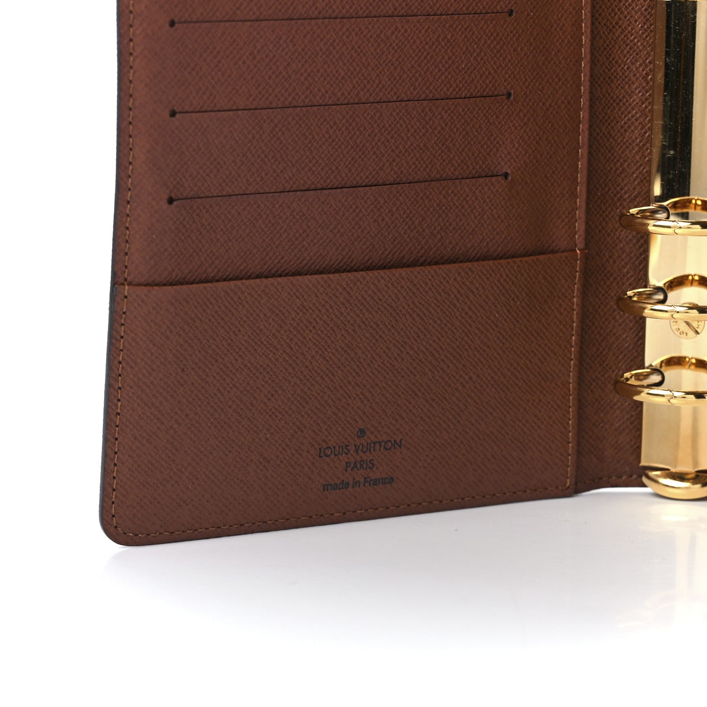 Monogram Medium Ring Agenda Cover