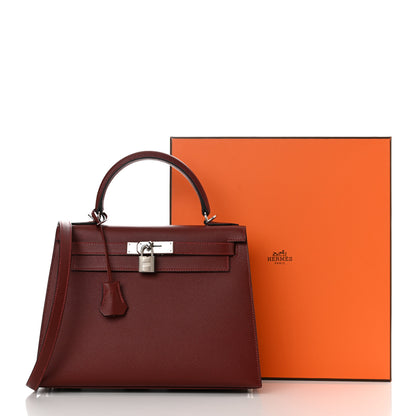 Hermes Epsom Kelly Sellier 28 Rouge H 11 of 11