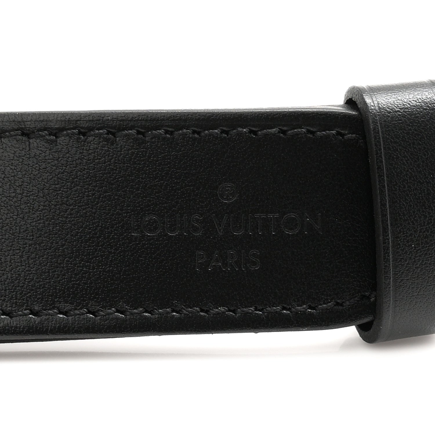 Louis Vuitton Calfskin Odeon PM Adjustable Shoulder Strap Black 3 of 3