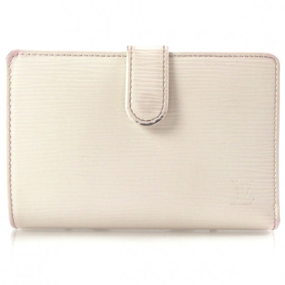 Louis Vuitton Epi French Purse Wallet White 1 of 10