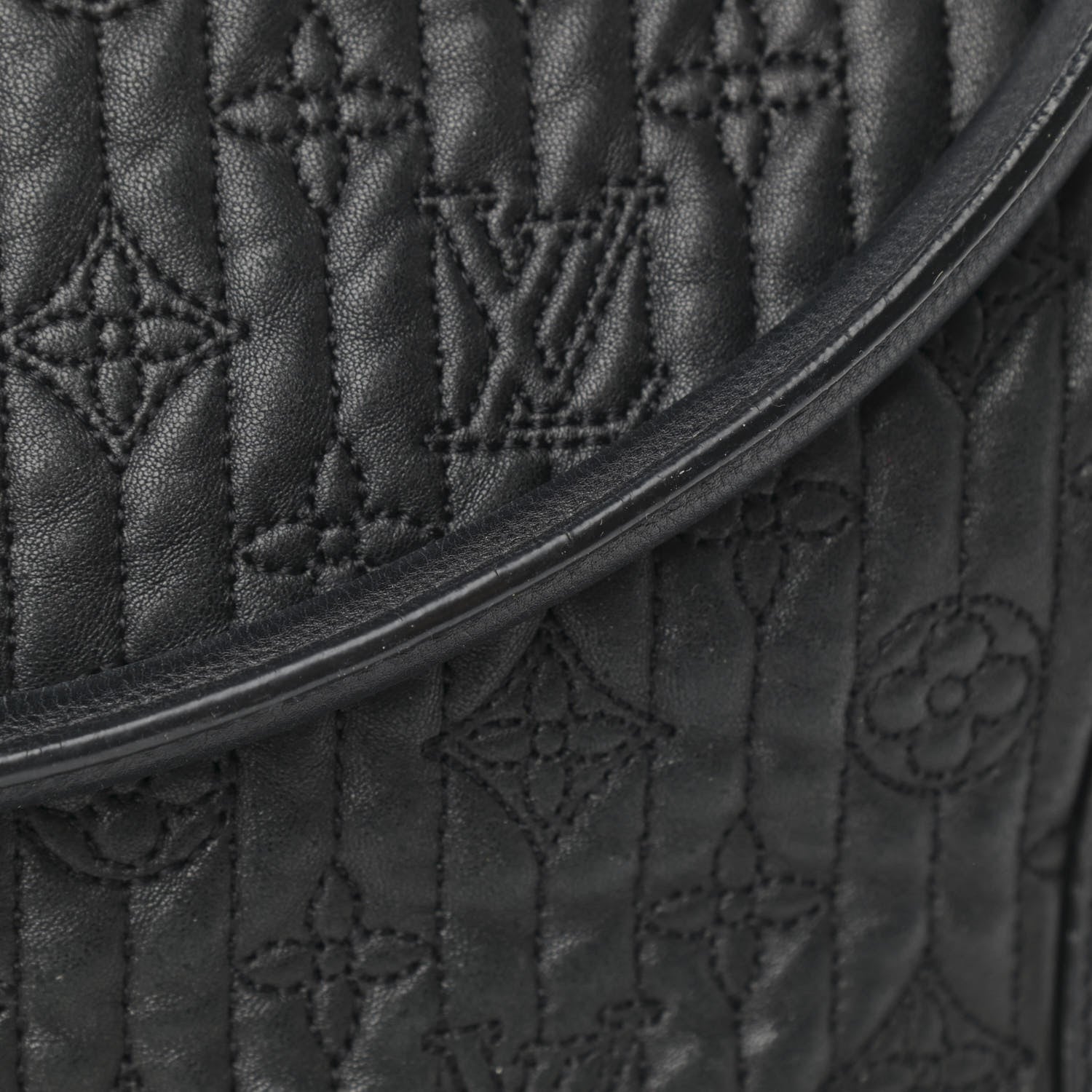 Louis Vuitton Monogram Lambskin Antheia Ixia PM Black 14 of 16