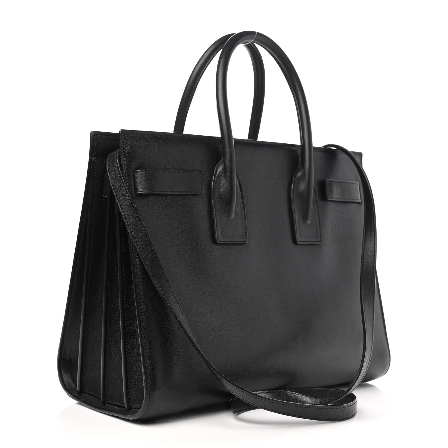 Saint Laurent Calfskin Small Sac De Jour Black 3 of 15