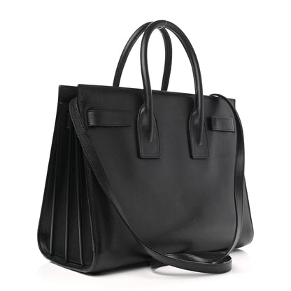 Saint Laurent Calfskin Small Sac De Jour Black 3 of 15