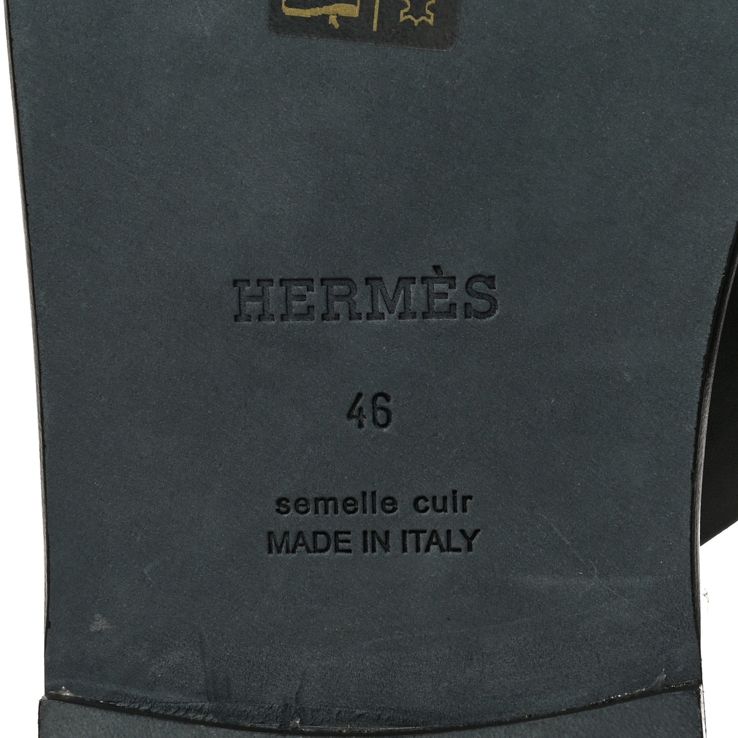 Calfskin Mens Arles Mules 46 Black