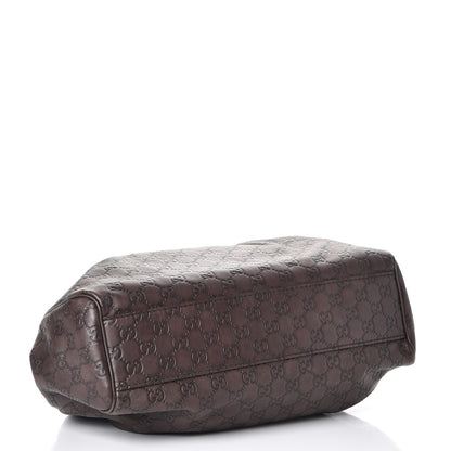 Gucci Guccissima Medium Sukey Tote Chocolate 4 of 7