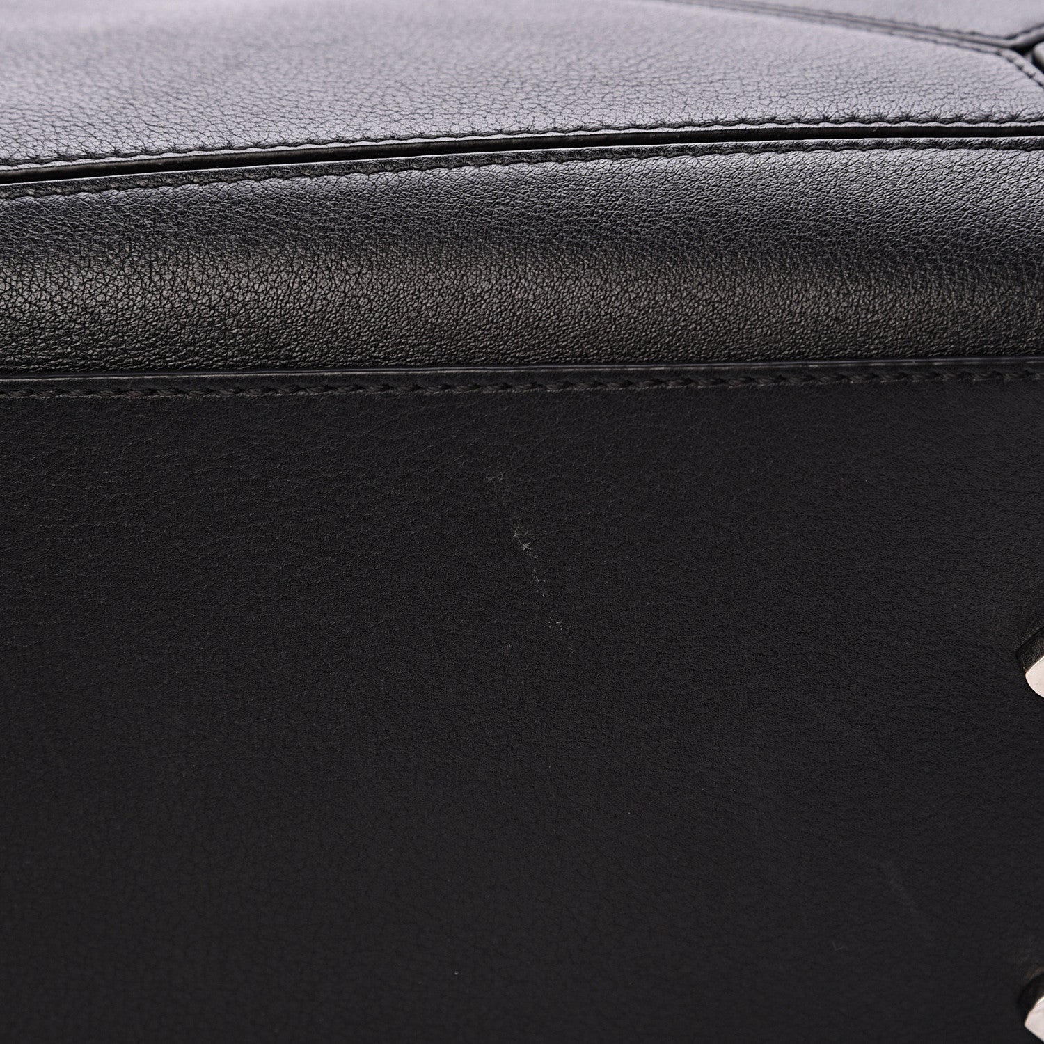 Loewe Calfskin Medium Puzzle Bag Black 10 of 11