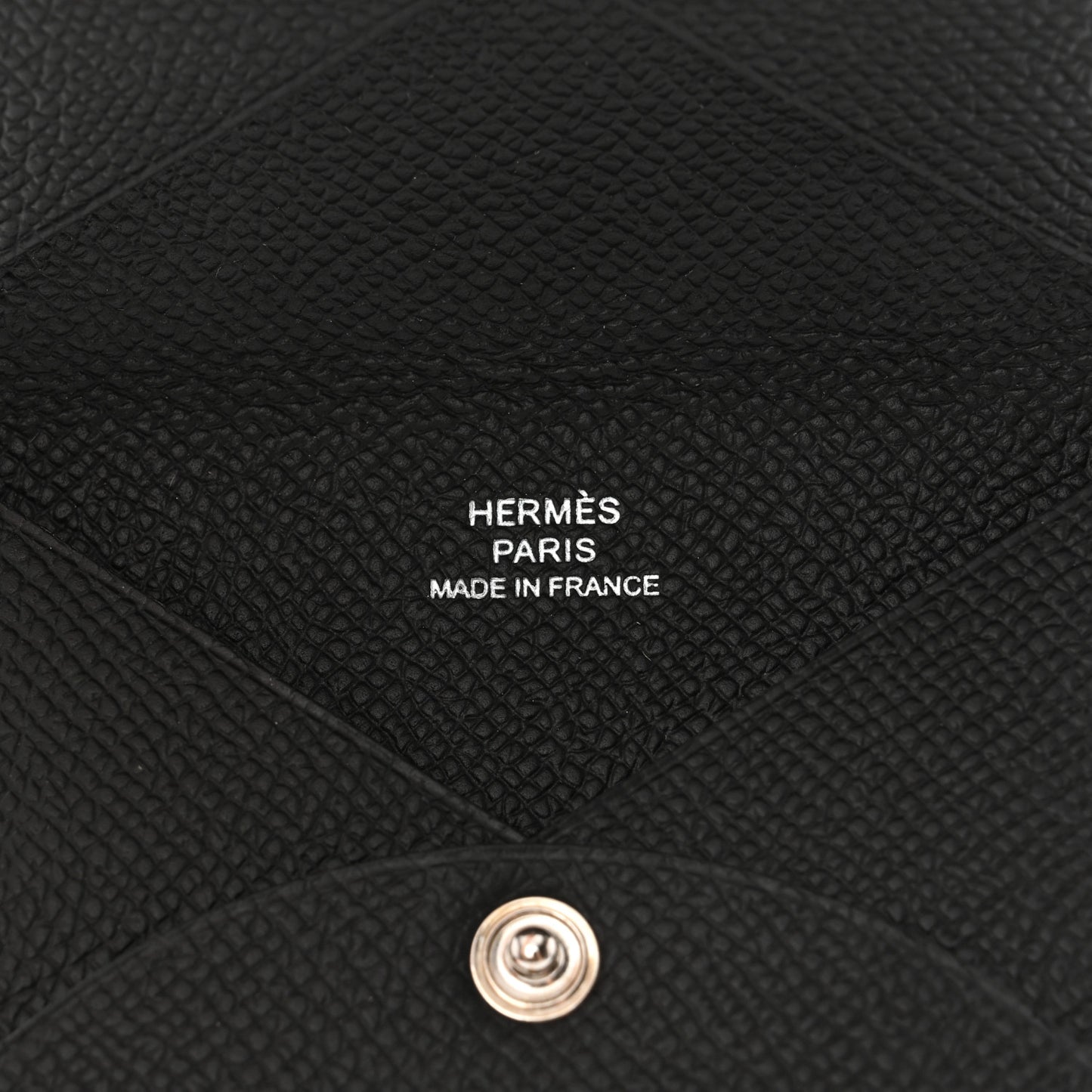Epsom Calvi Card Case Black