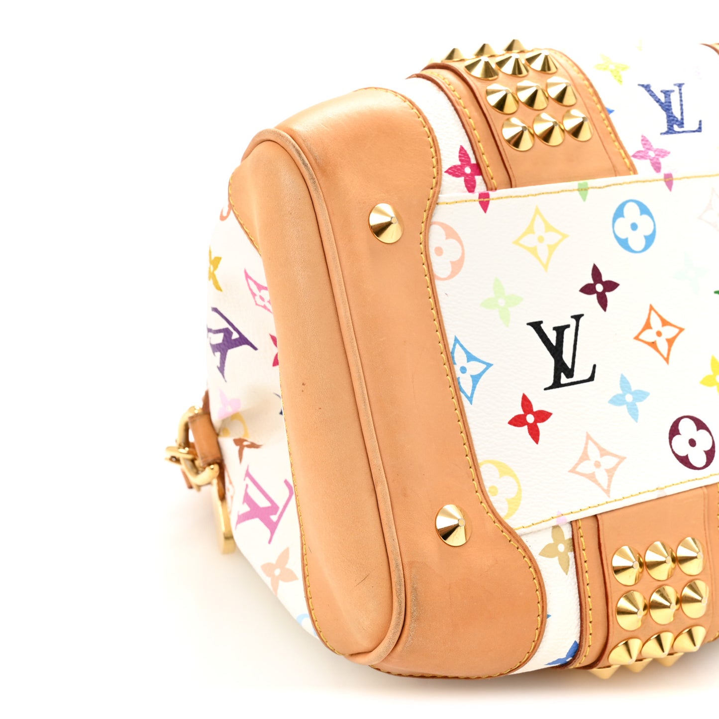 Monogram Multicolor Courtney MM White