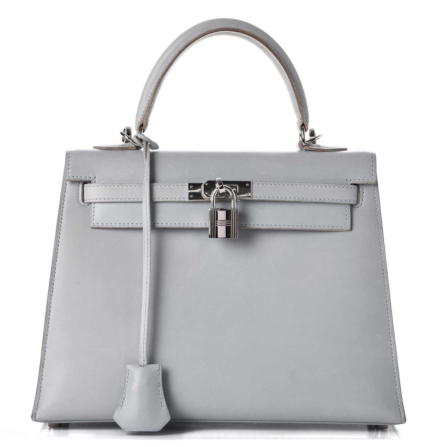 Hermes Box Nepal Kelly Sellier 25 Bleu Arctic 1 of 44