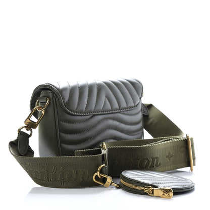 Louis Vuitton Calfskin New Wave Multi Pochette Kaki 3 of 10
