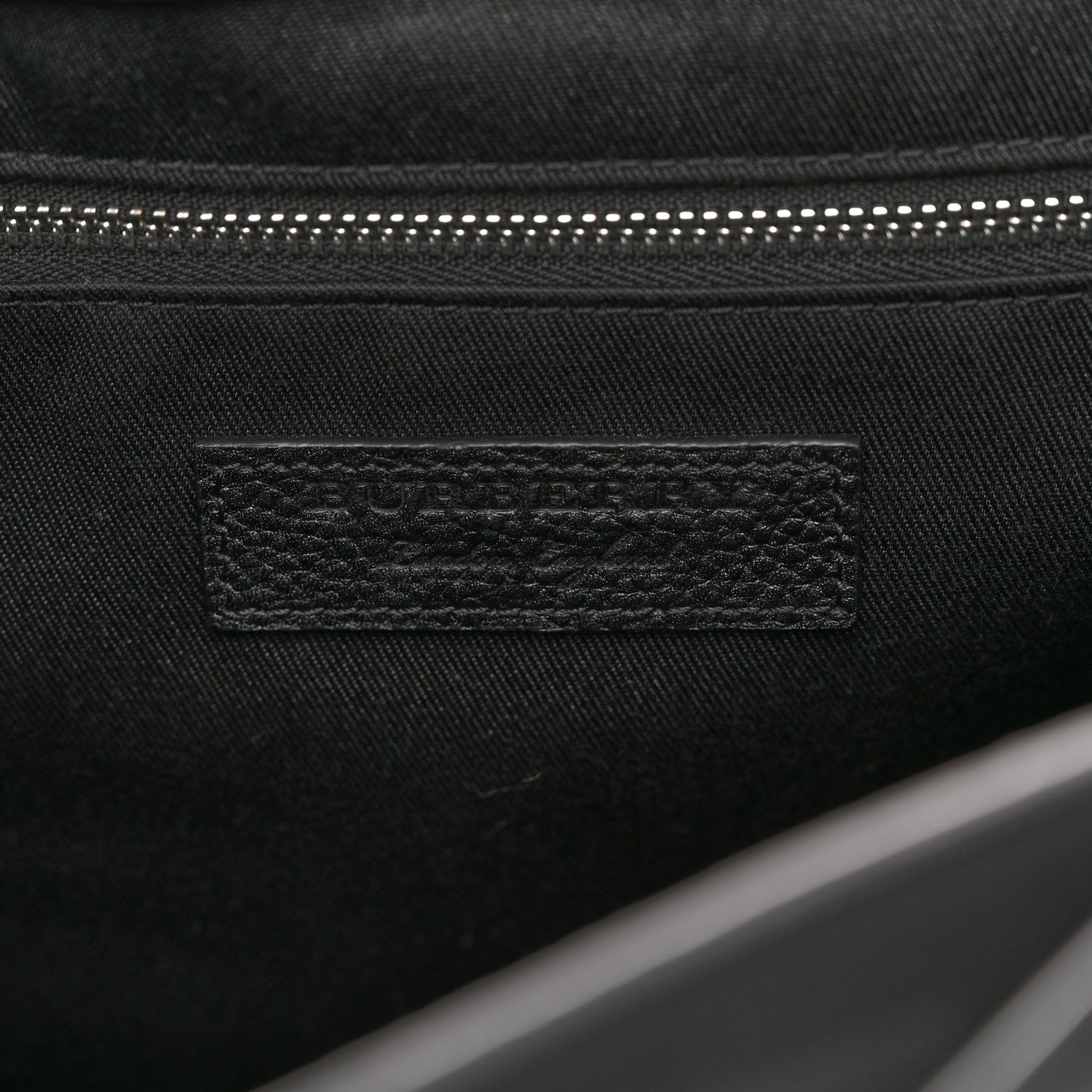 Burberry London Check Large Burleigh Messenger Charcoal 6 of 10