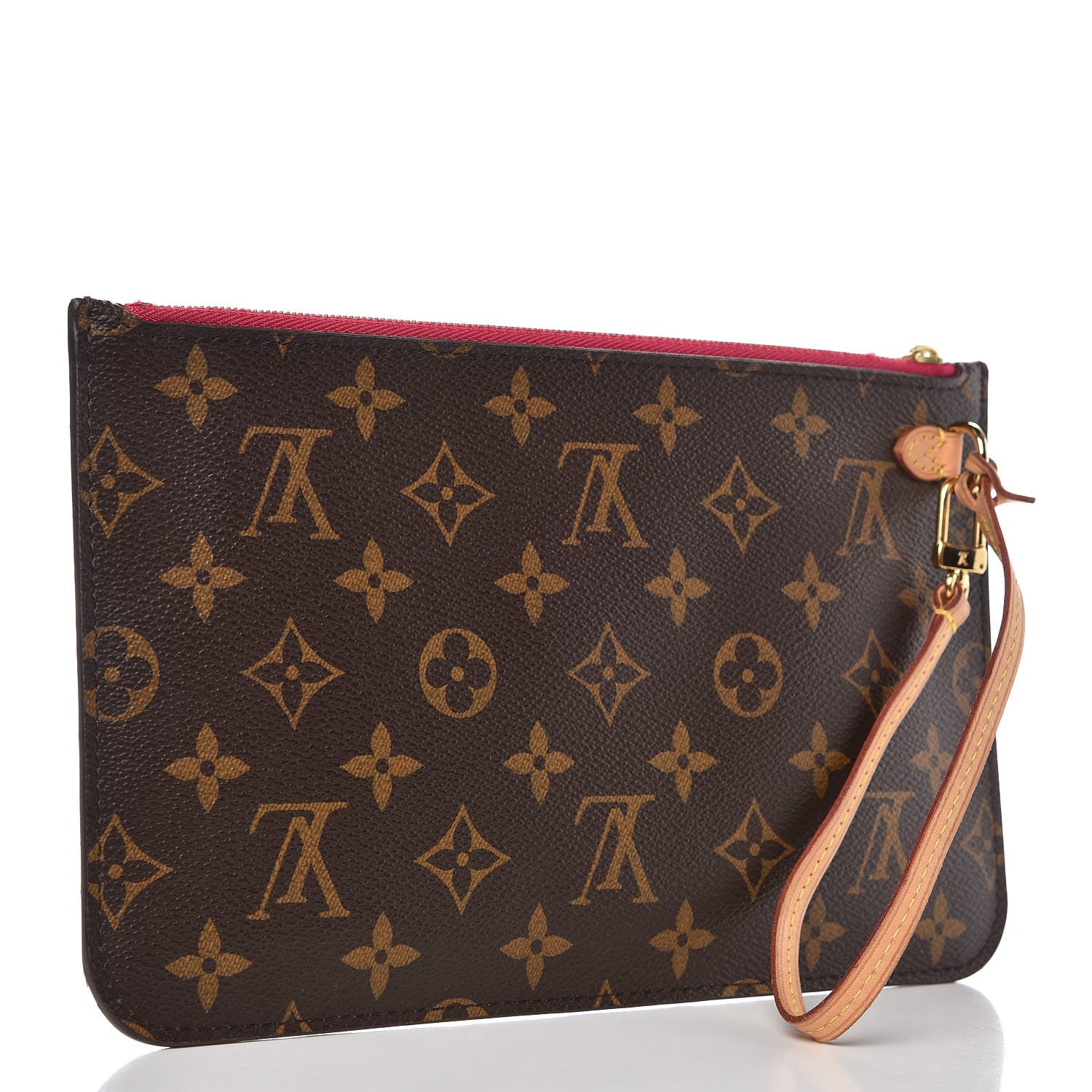 Louis Vuitton Monogram Neverfull MM GM Pochette Pivoine 3 of 9
