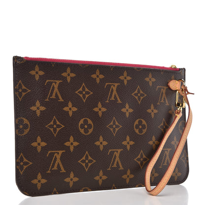 Louis Vuitton Monogram Neverfull MM GM Pochette Pivoine 3 of 9