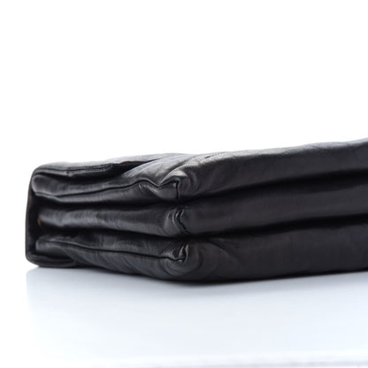 Lanvin Lambskin Quilted Medium Sugar Flap Shoulder Bag Black 7 of 8