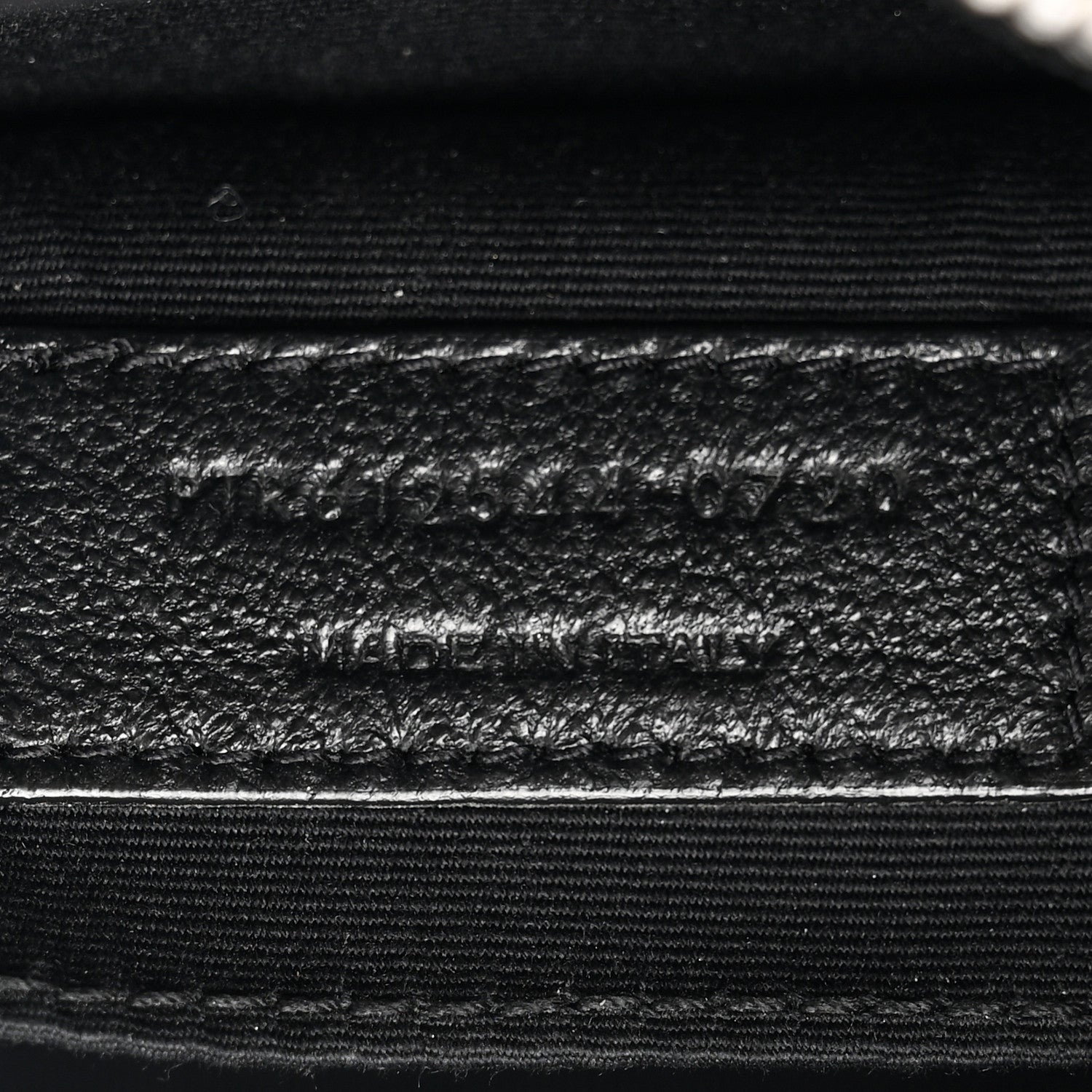 Saint Laurent Calfskin Matelasse Monogram Lou Camera Bag Dark Smog 7 of 12
