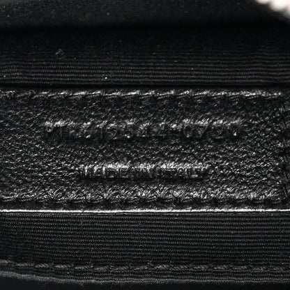 Saint Laurent Calfskin Matelasse Monogram Lou Camera Bag Dark Smog 7 of 12