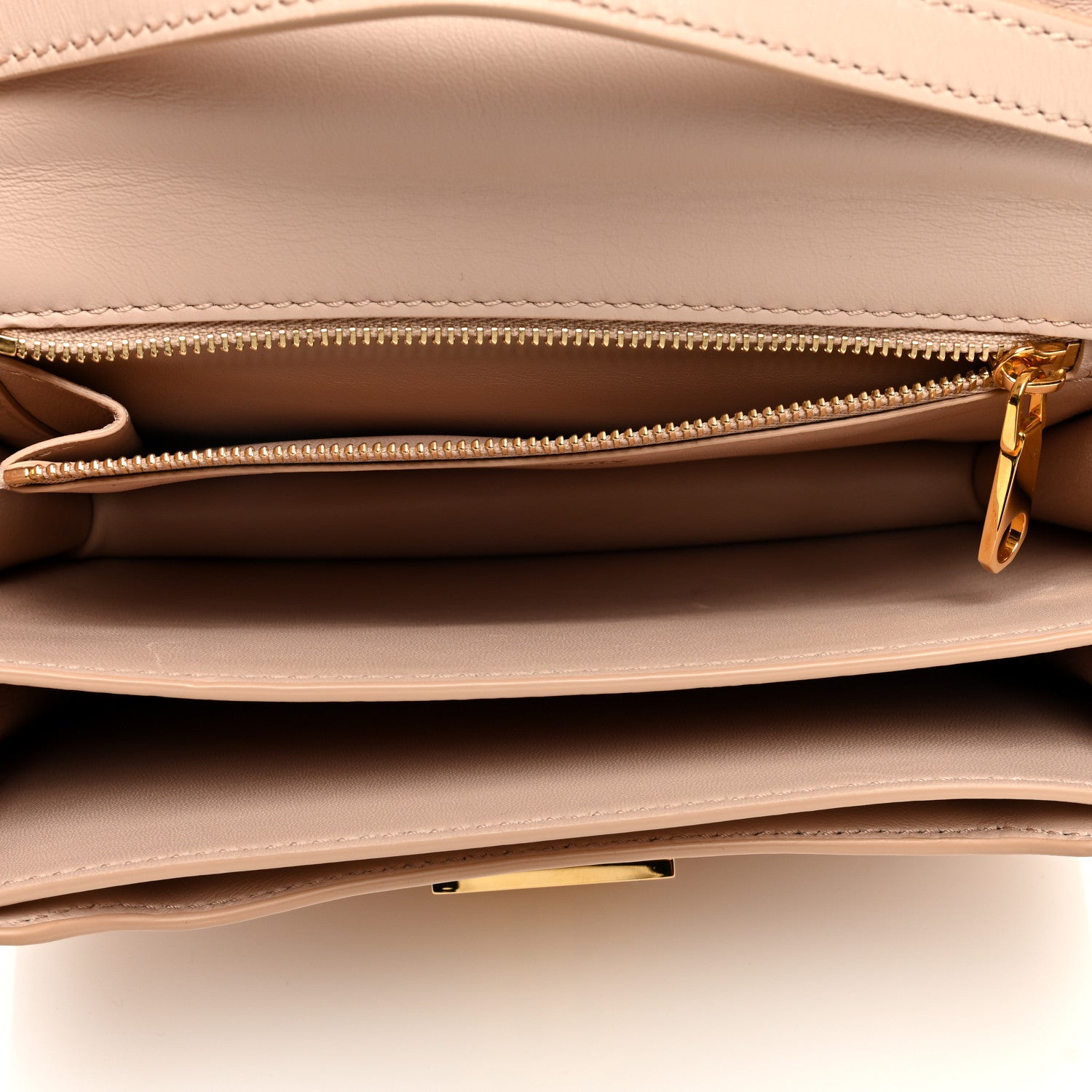 Burberry Calfskin Small TB Bag Rose Beige 5 of 8
