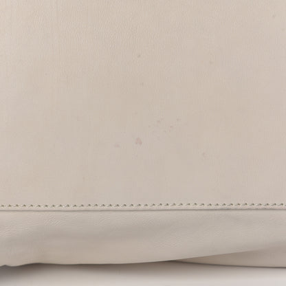 Chanel Calfskin Large East West Modern Chain Tote White 14 of 14