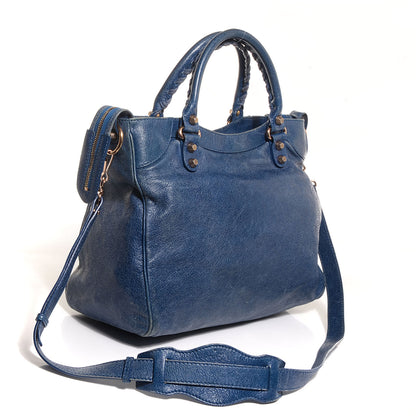 Balenciaga Agneau Giant 12 Rose Gold Hardware Velo Bleu Cobalt Bleu Electric 3 of 13