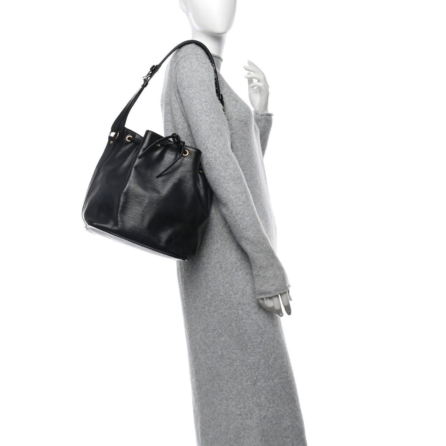 Louis Vuitton Epi Petit Noe Black 2 of 10