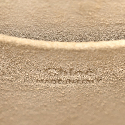 Chloe Calfskin Suede Medium Nile Bracelet Bag Caramel 6 of 12