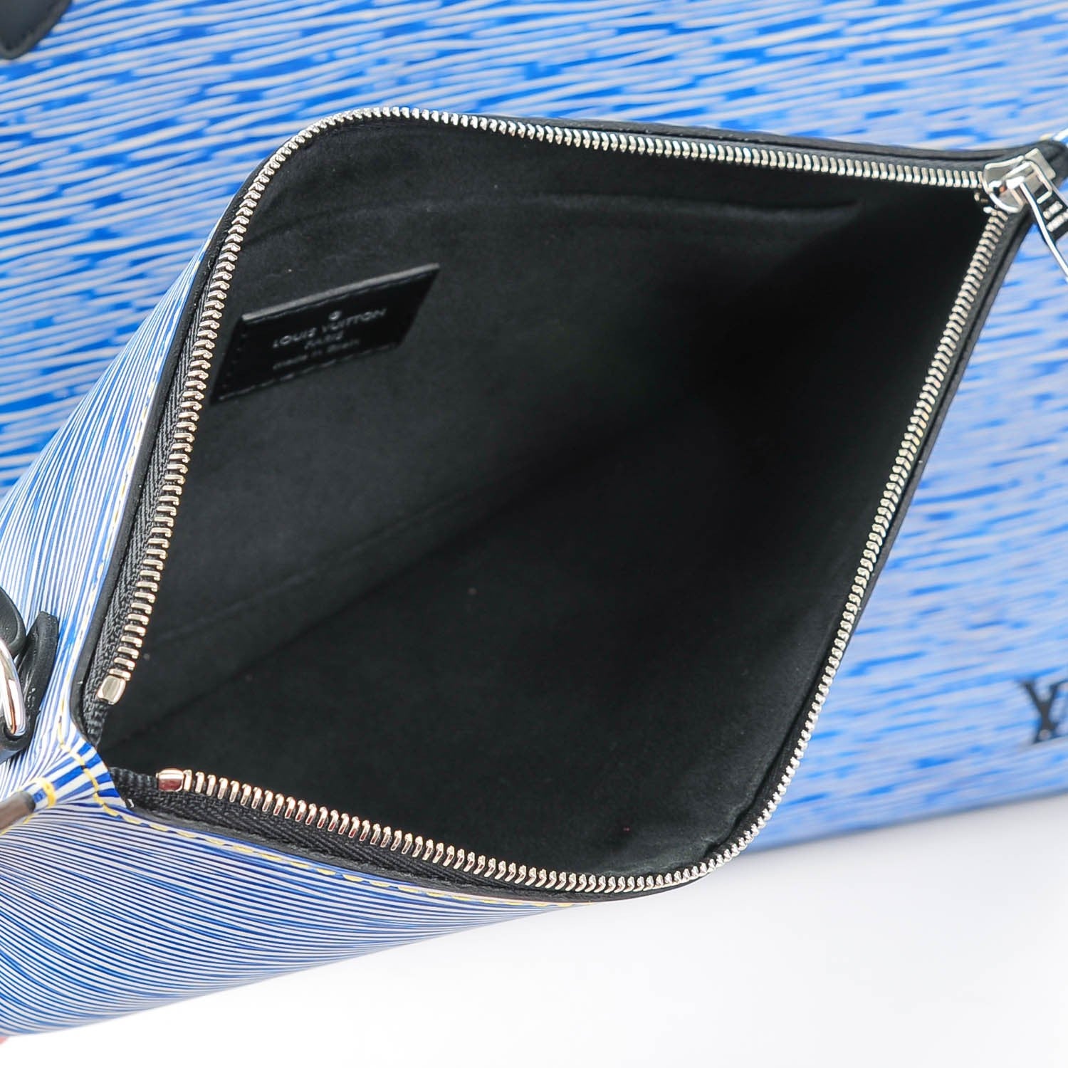 Louis Vuitton Epi Neverfull MM Denim Light 6 of 9