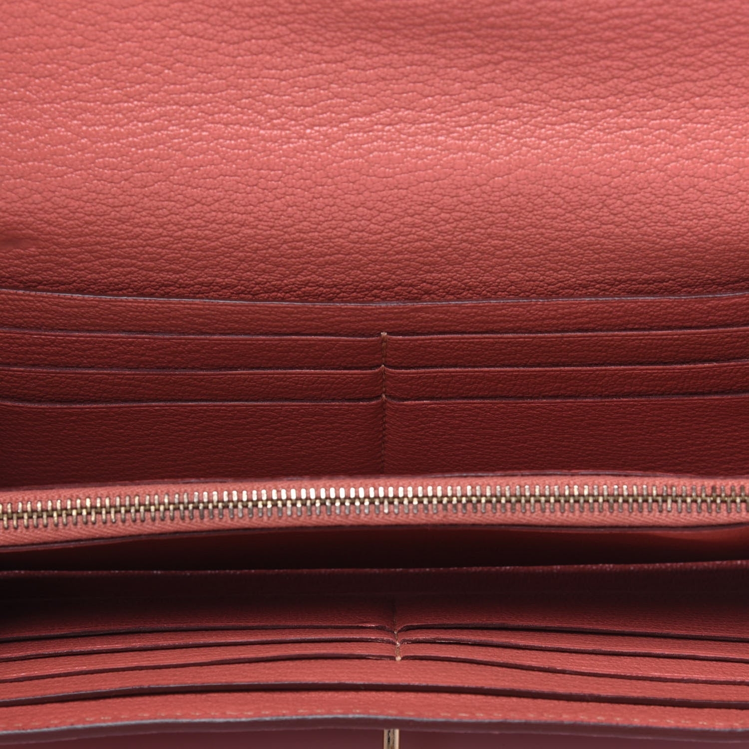Hermes Chevre Mysore Kelly Longue Wallet Rose The 5 of 19