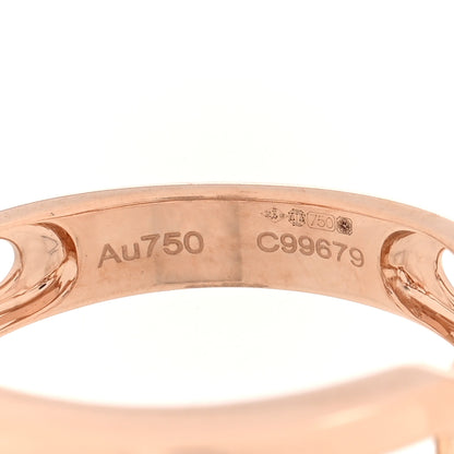 Messika 18K Rose Gold Diamond Move Classique Band Ring 53 6.25 4 of 5