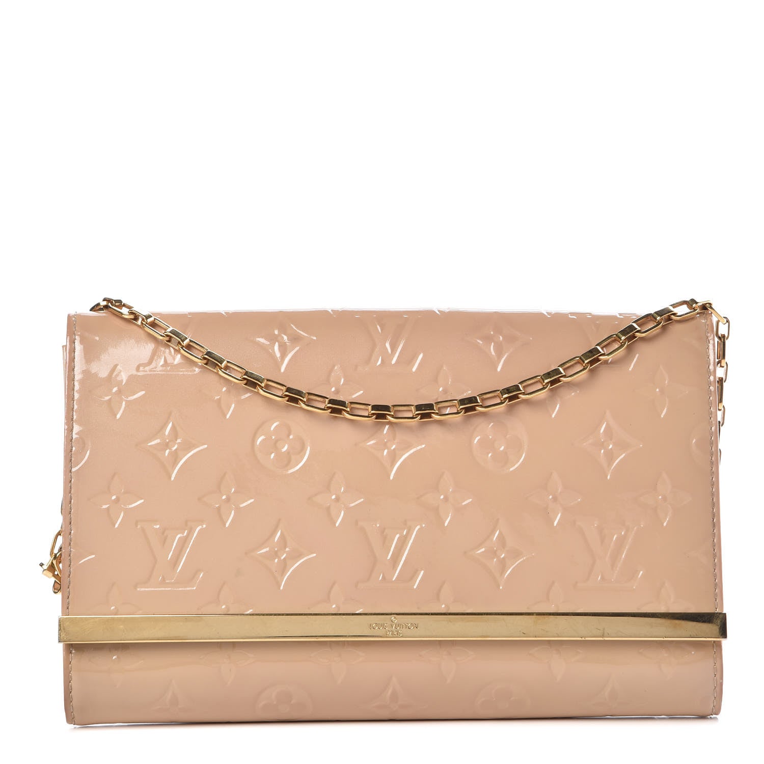 Louis Vuitton Vernis Ana Clutch Dune 1 of 17