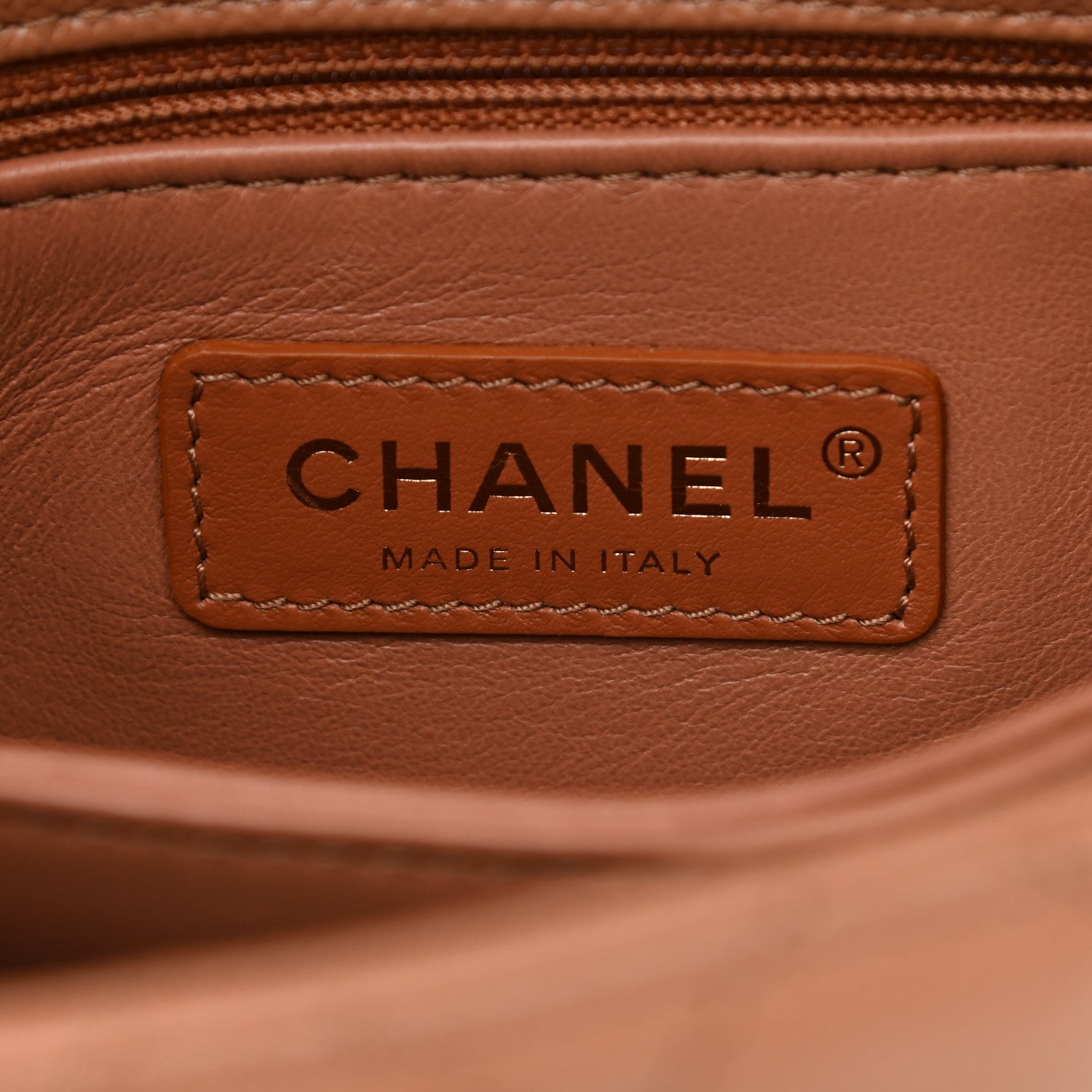 Chanel Caviar Quilted Mini Coco Handle Flap Brown 5 of 9