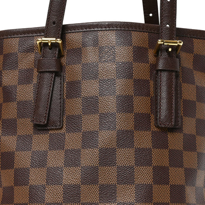 Louis Vuitton Damier Ebene Marais Bucket 23 6 of 8