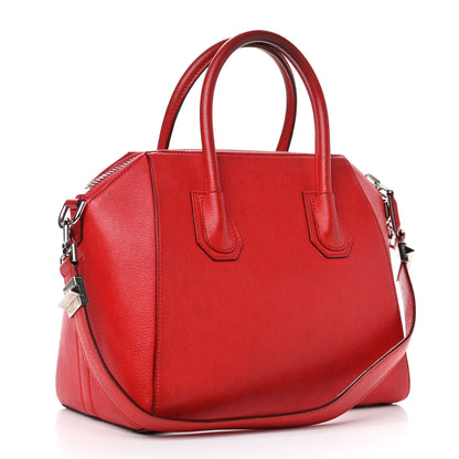 Givenchy Sugar Goatskin Small Antigona Red 2 of 11