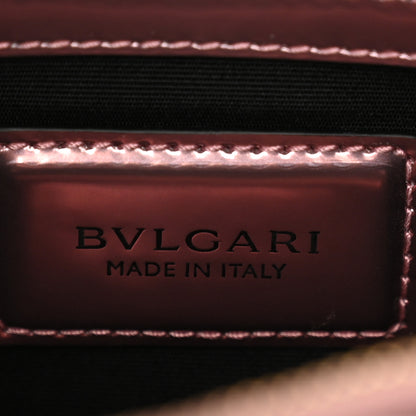 Bulgari Metallic Calfskin Serpenti Forever Crossbody Bag Rose Quartz 8 of 14