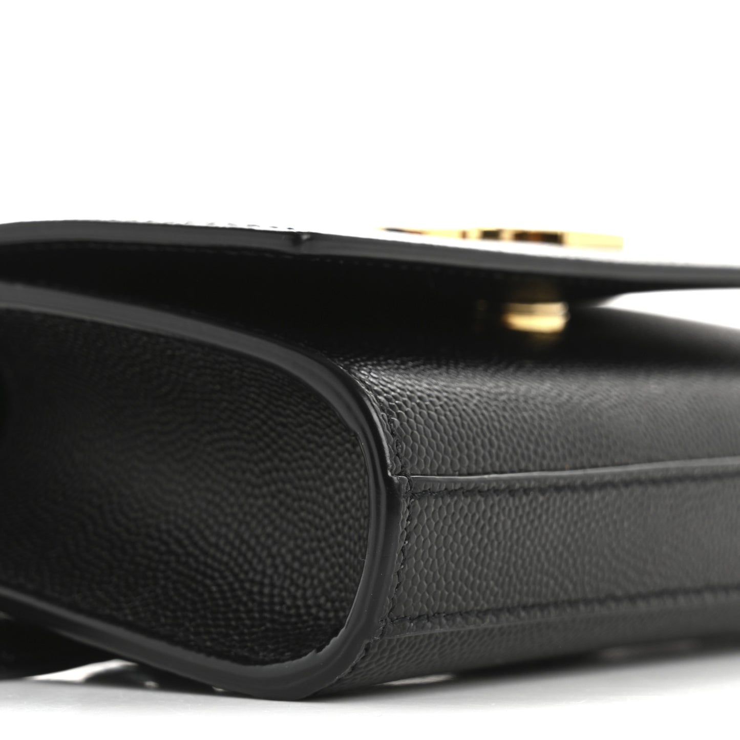 Grain De Poudre Monogram Kate Belt Bag Black