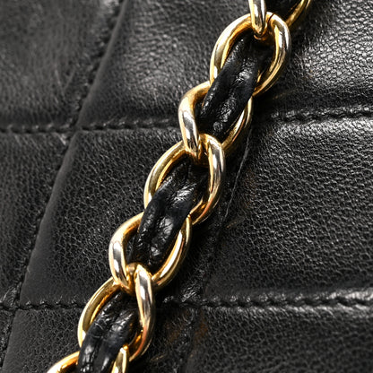 Chanel Lambskin Quilted Tassel Bag Black 14 of 15