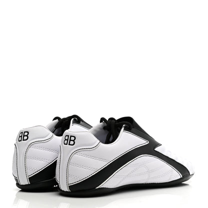 Balenciaga Polyurethane Womens Zen Sneakers 35 White Black 4 of 8