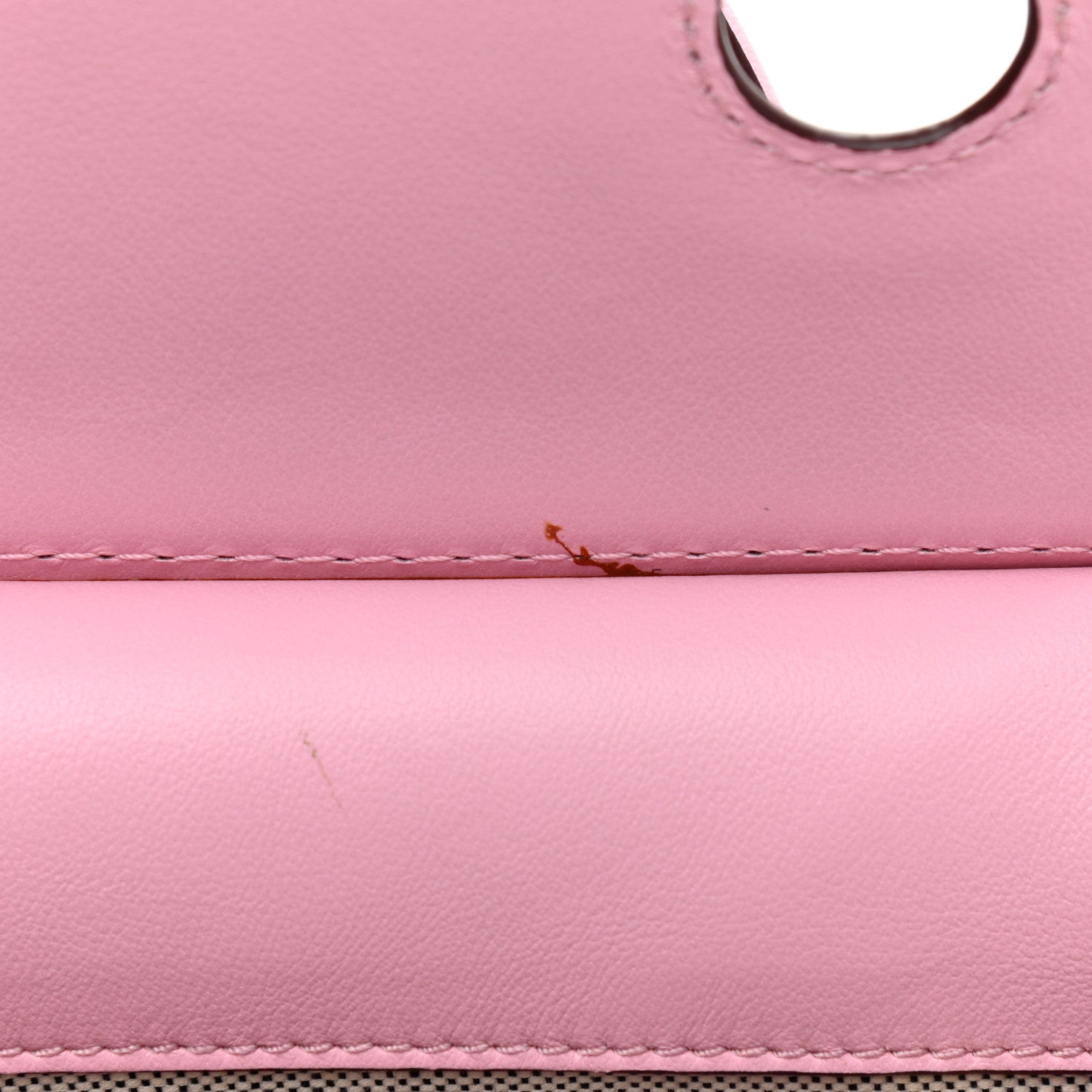 Versace Calfskin Medium Palazzo Empire Bag Pink 10 of 13