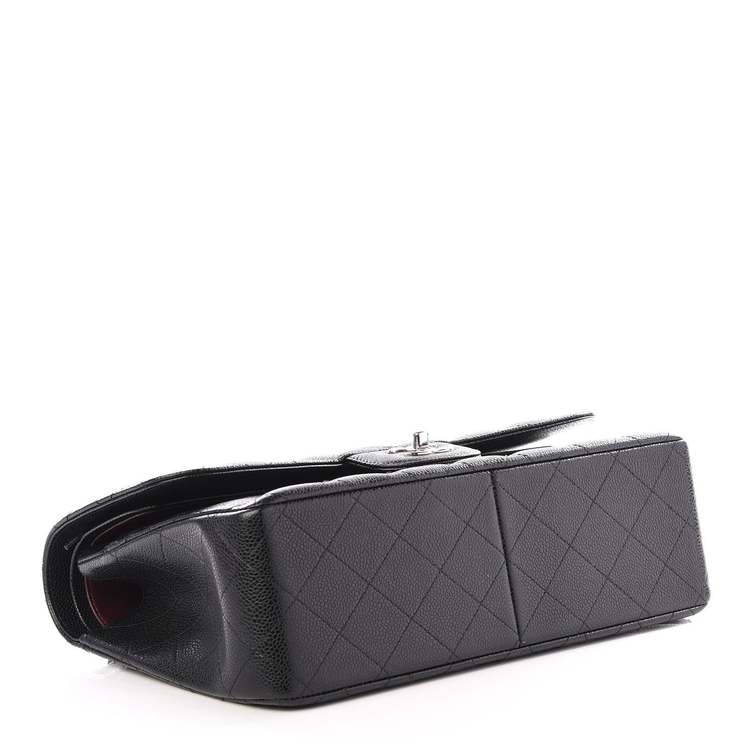 Chanel Caviar Quilted Jumbo Double Flap Black 3 of 8