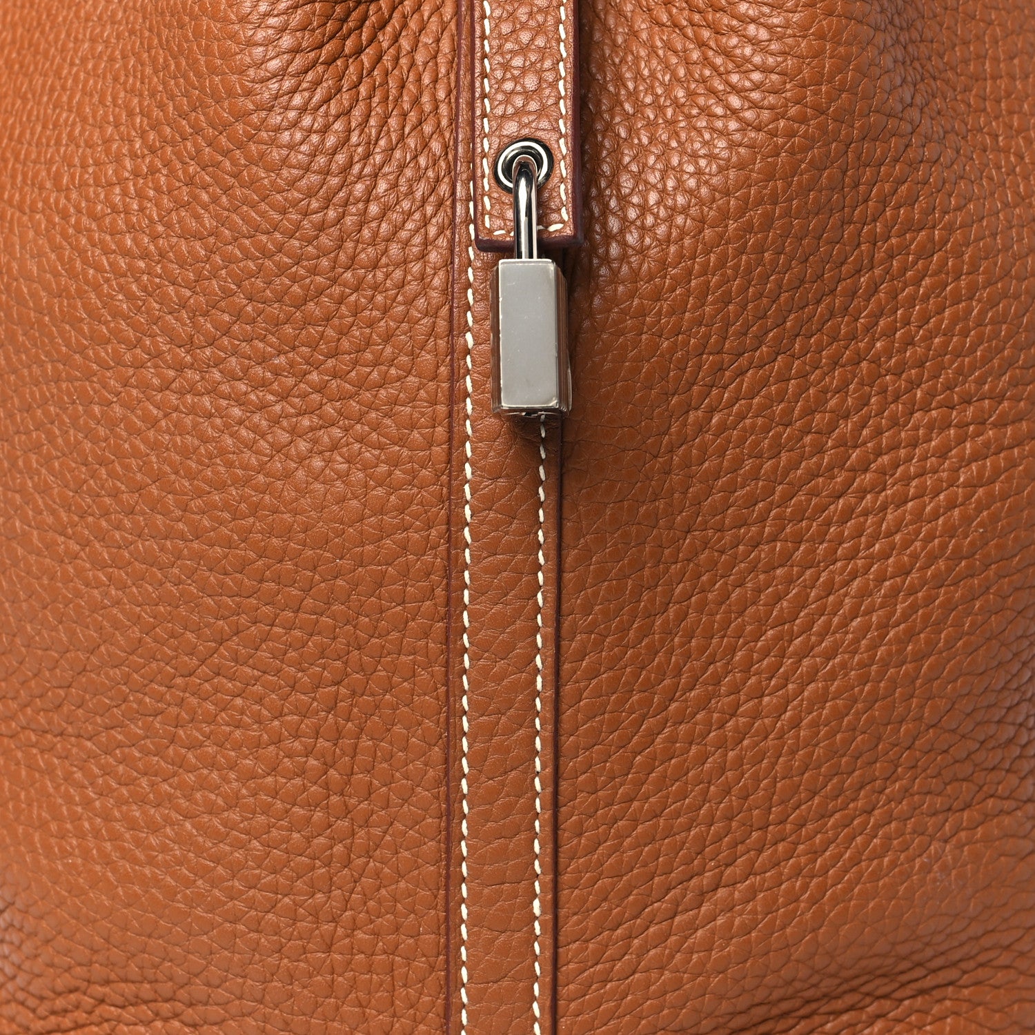 Hermes Taurillon Clemence Picotin Lock 22 MM Gold 8 of 10