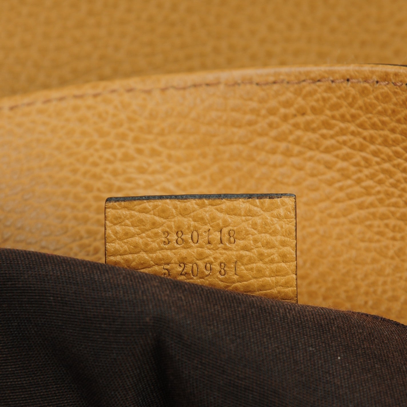 Gucci Calfskin Large Gifford Braided Handle Tote Camel 7 of 7