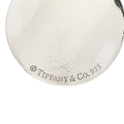 Tiffany Sterling Silver Notes Round Pendant Necklace 4 of 4